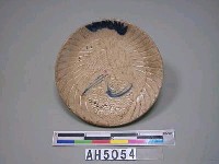 藏品(印花鶴紋圓盤)的圖片